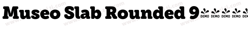 Museo Slab Rounded 9字体转换